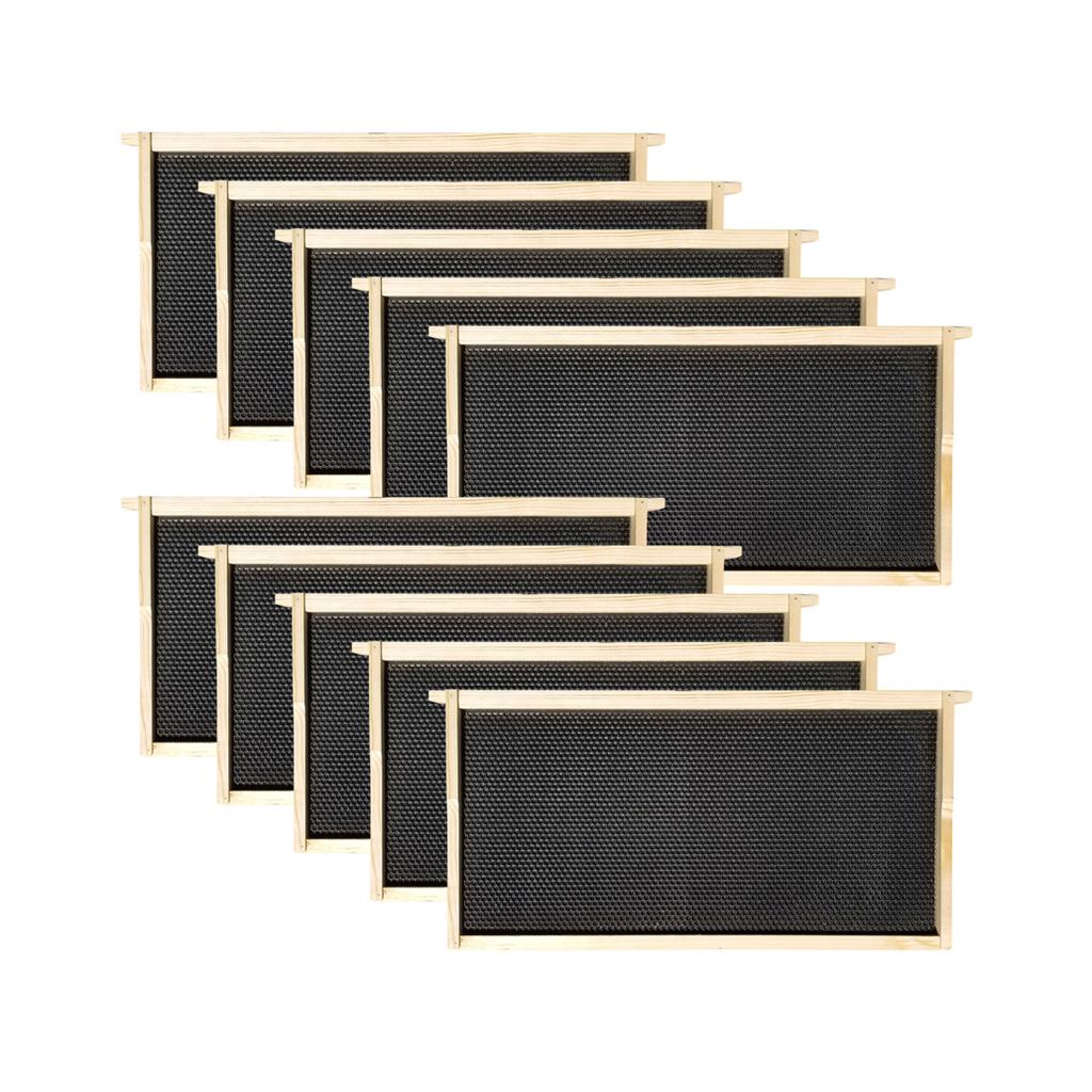 Mellivo Deep Frames with Black Foundation - 10 Pack