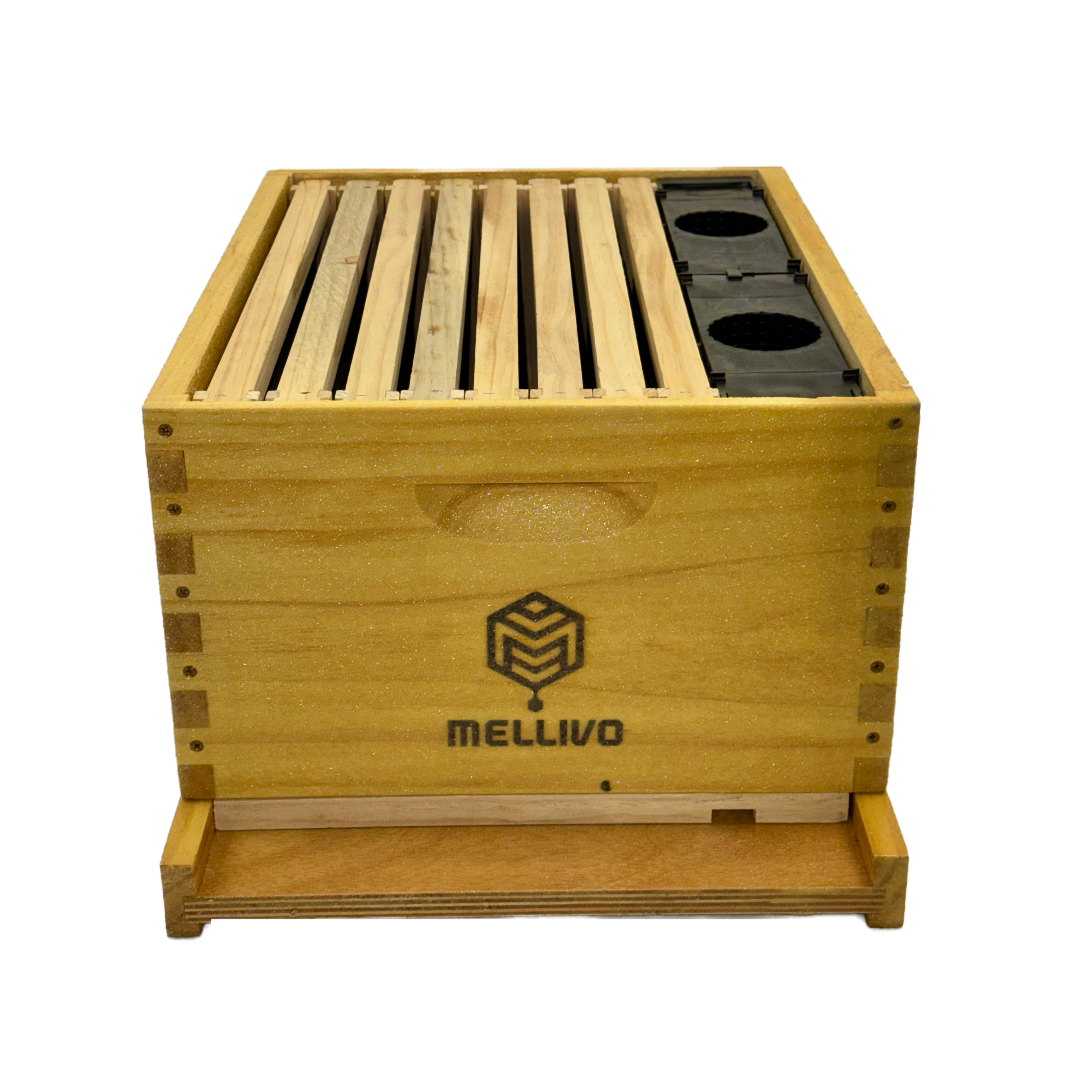 Mellivo Two Deep Beehive Kit - 10-Frame Langstroth Hive Starter Kit