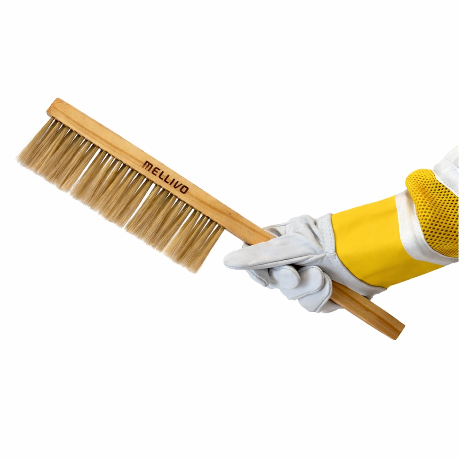 Mellivo Soft Bee Brush - Gentle Beekeeping Brush for Hive Inspections
