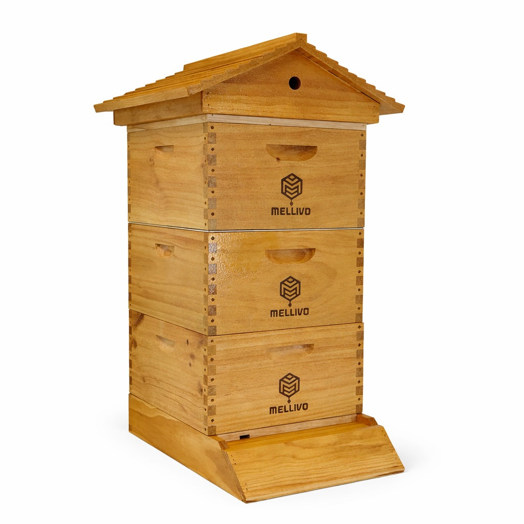 Mellivo Deluxe 3-Deep Beehive Kit