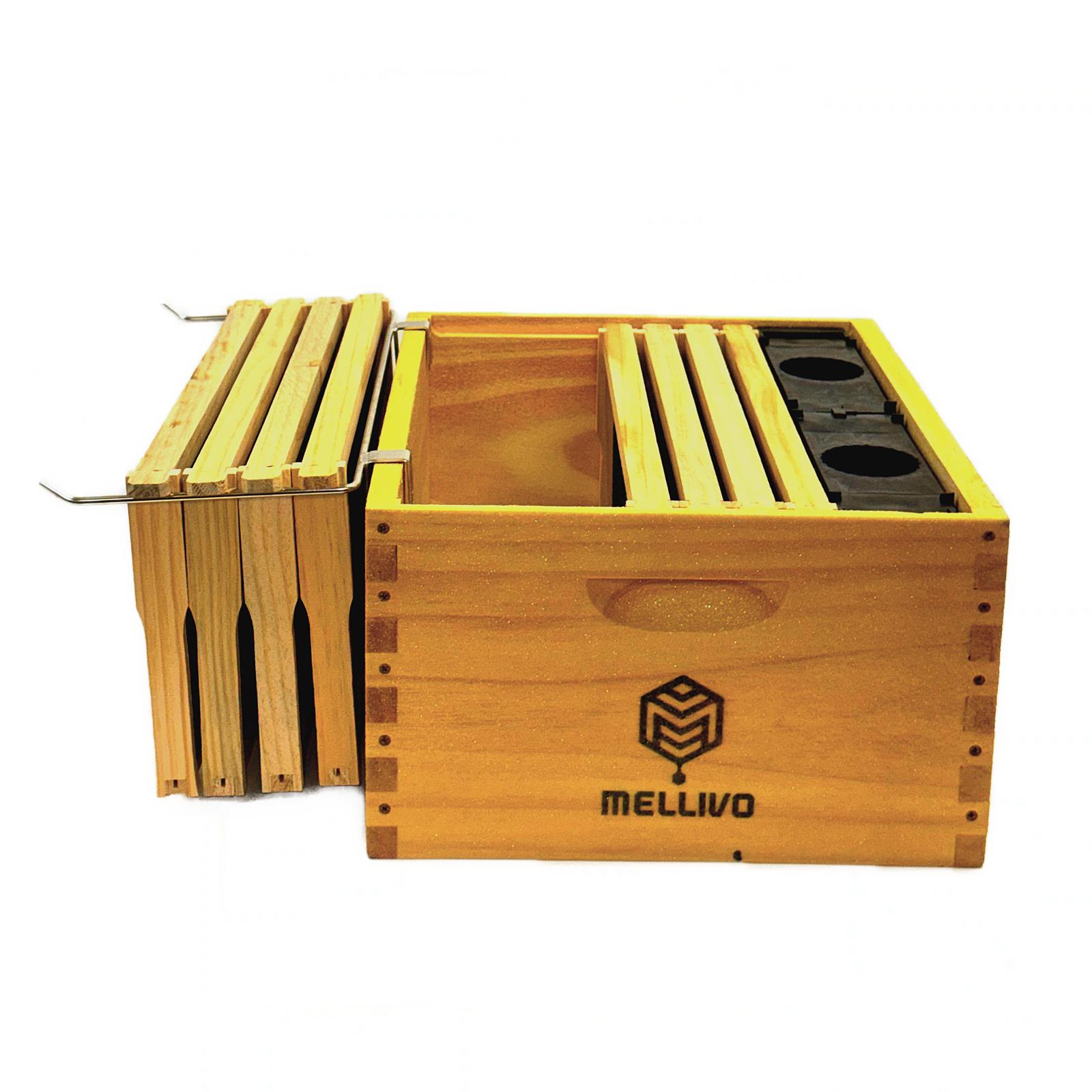 Mellivo Beekeeping Inspection Frame Perch -  Stainless Steel Hive Frame Holder for Langstroth Hives