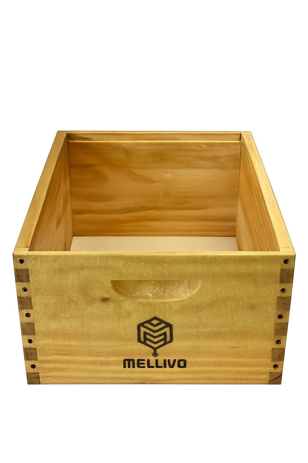 Mellivo Deep Brood Box - 10 Frame Langstroth Hive Body